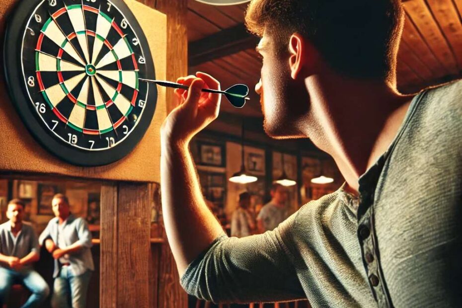 dart board plasterboard