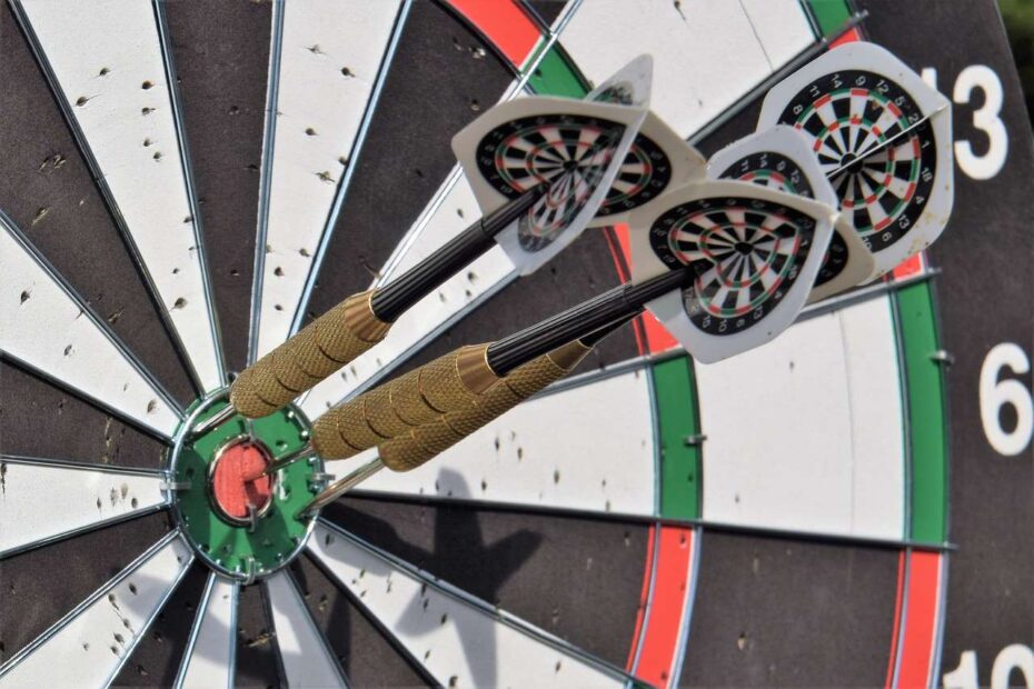 darts bedroom setup
