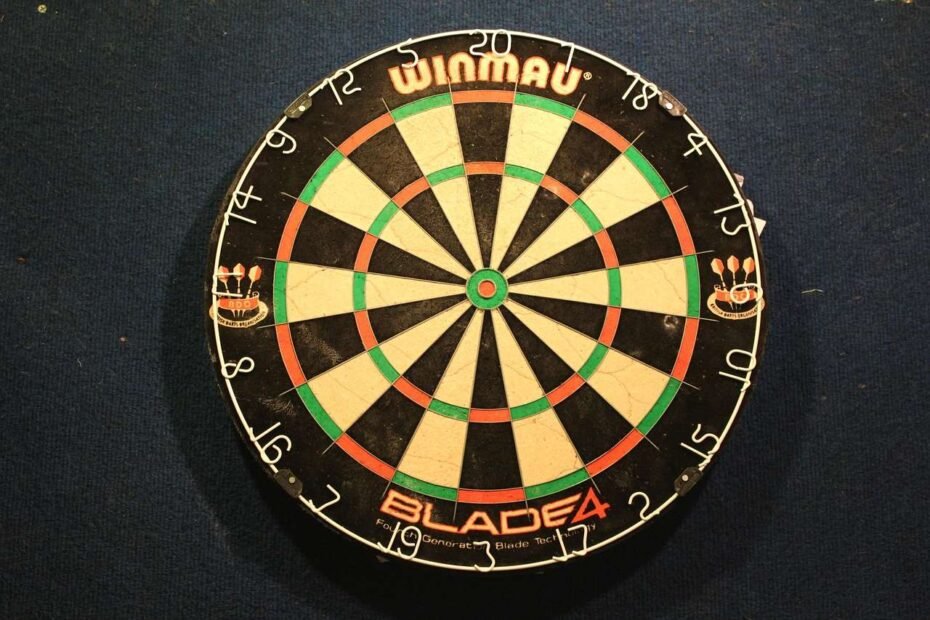 darts points grooved