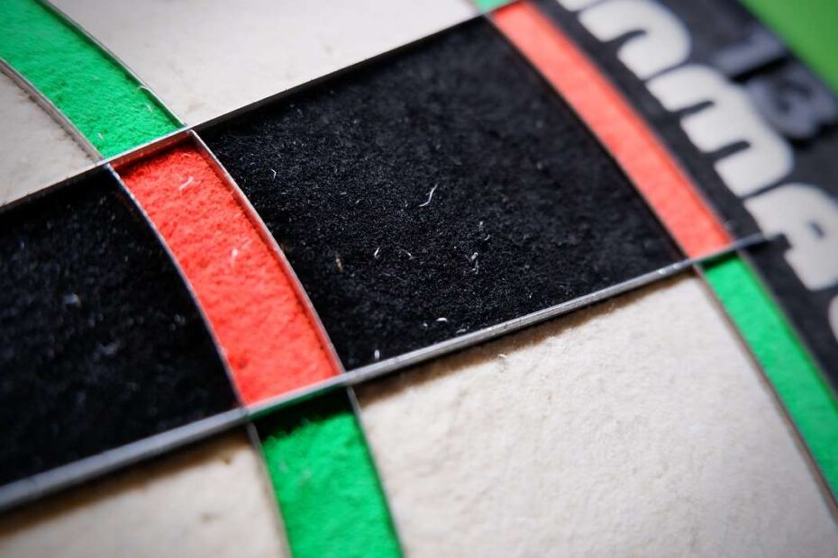 darts target size