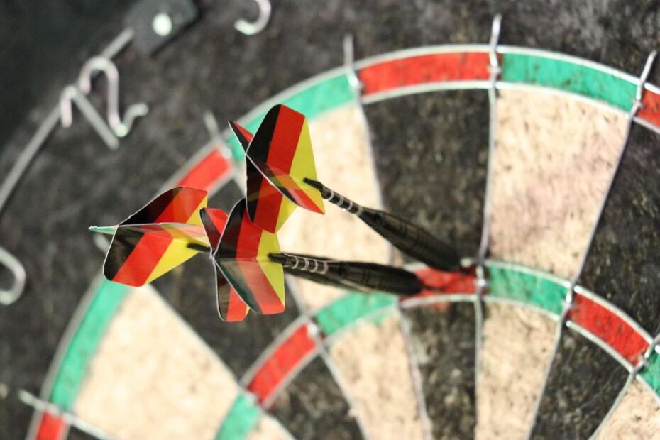 maximum score in darts