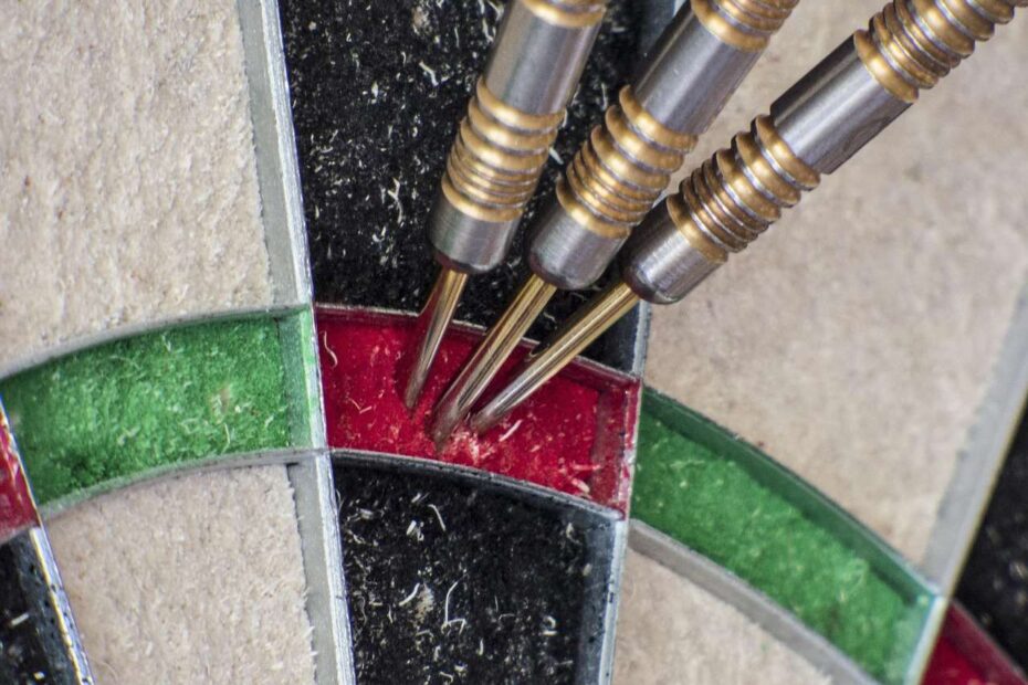 most quiet dartboard