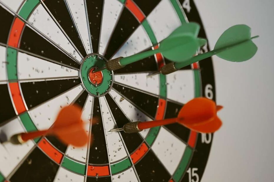 numbers on dart board