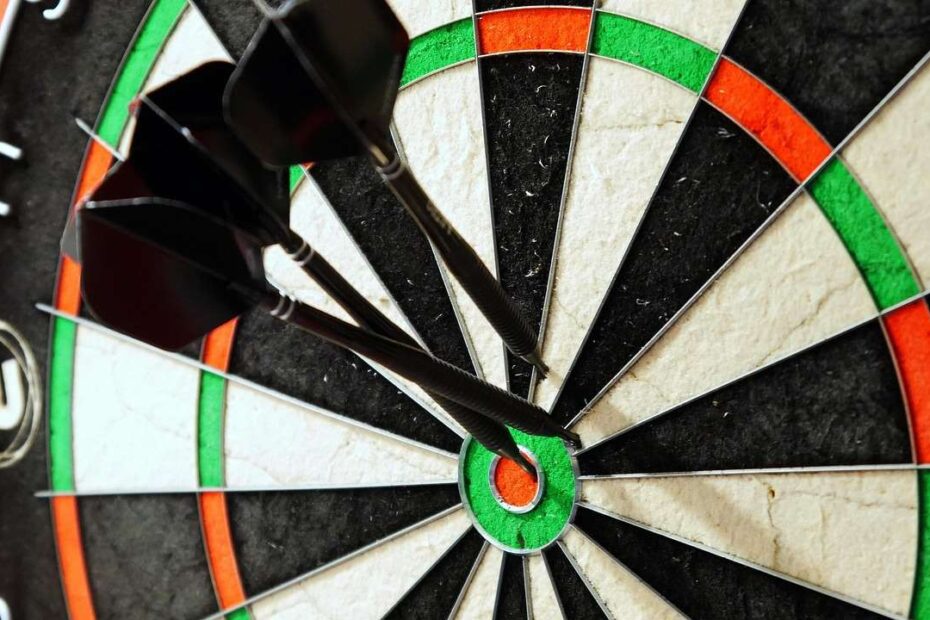 what is a darts match treble