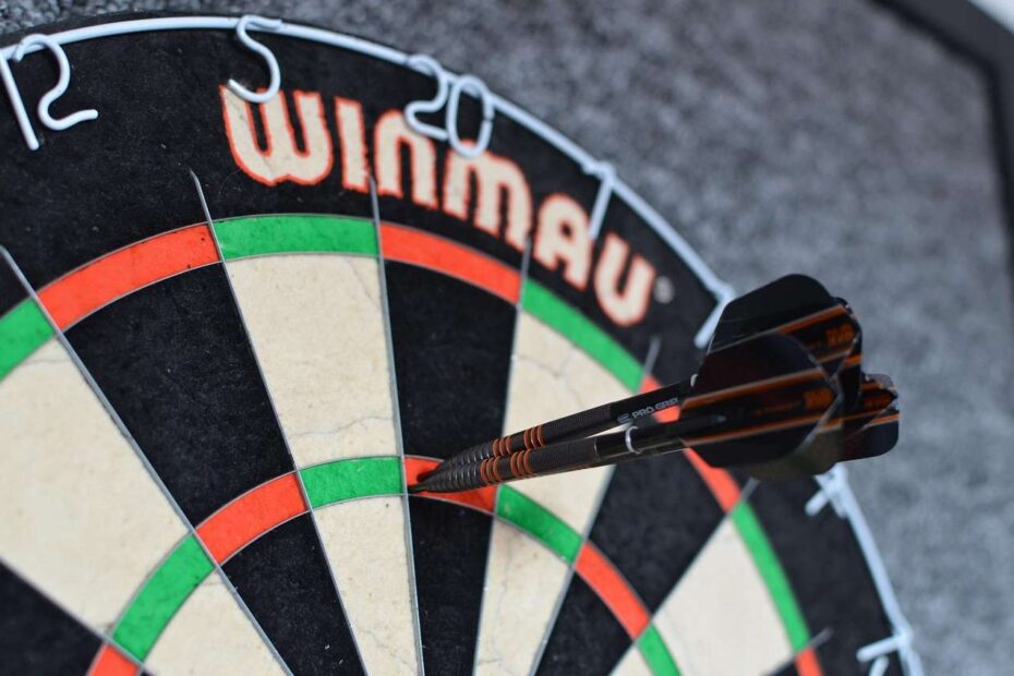 who won the darts championship last night
