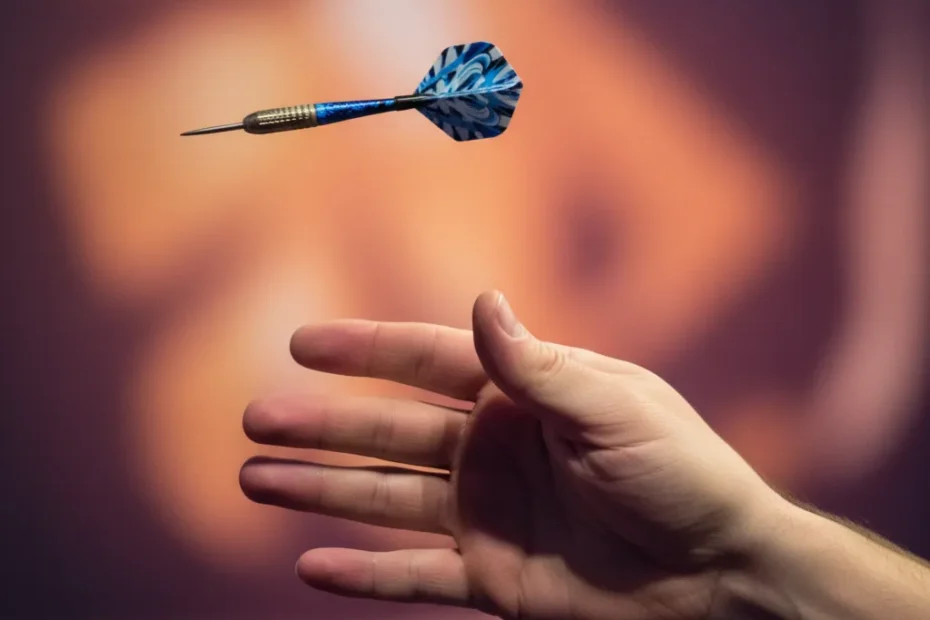 Michael van Gerwen enthusiastically DJing at a music event