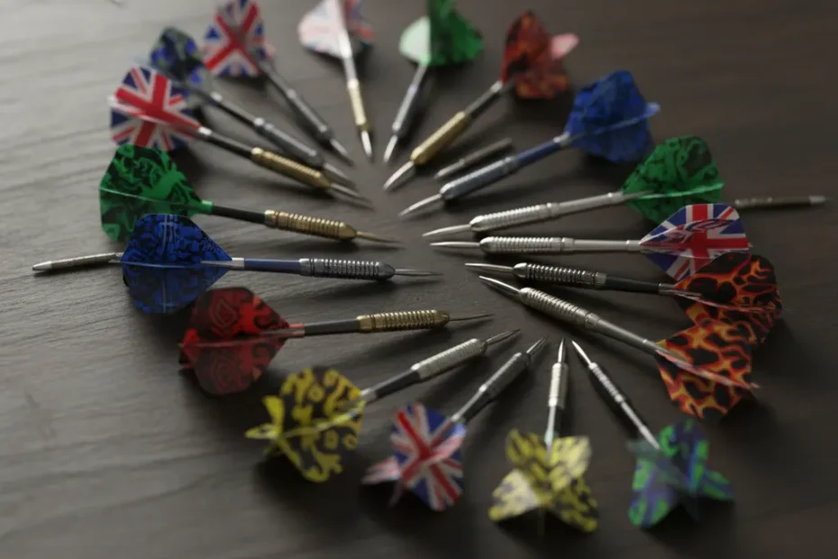 Michael Smith celebrating at the Poland Darts Open