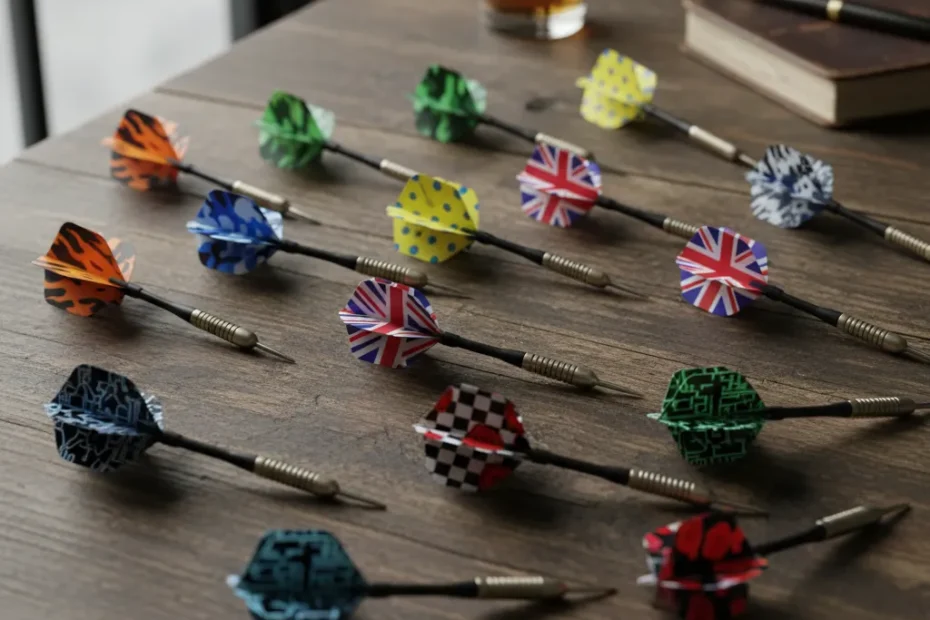 Fallon Sherrock, Steve Beaton, Mervyn King, John Henderson, and Wayne Petersen competing in PDC UK Q-School