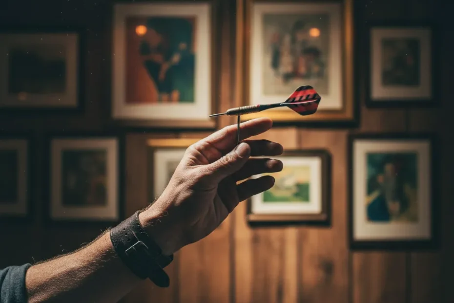 Darts players celebrating at UK Q-School